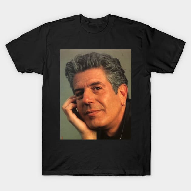 anthony bourdain T-Shirt by ANDREANUS